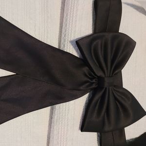 Black David's Bridal Flower Girl Bow